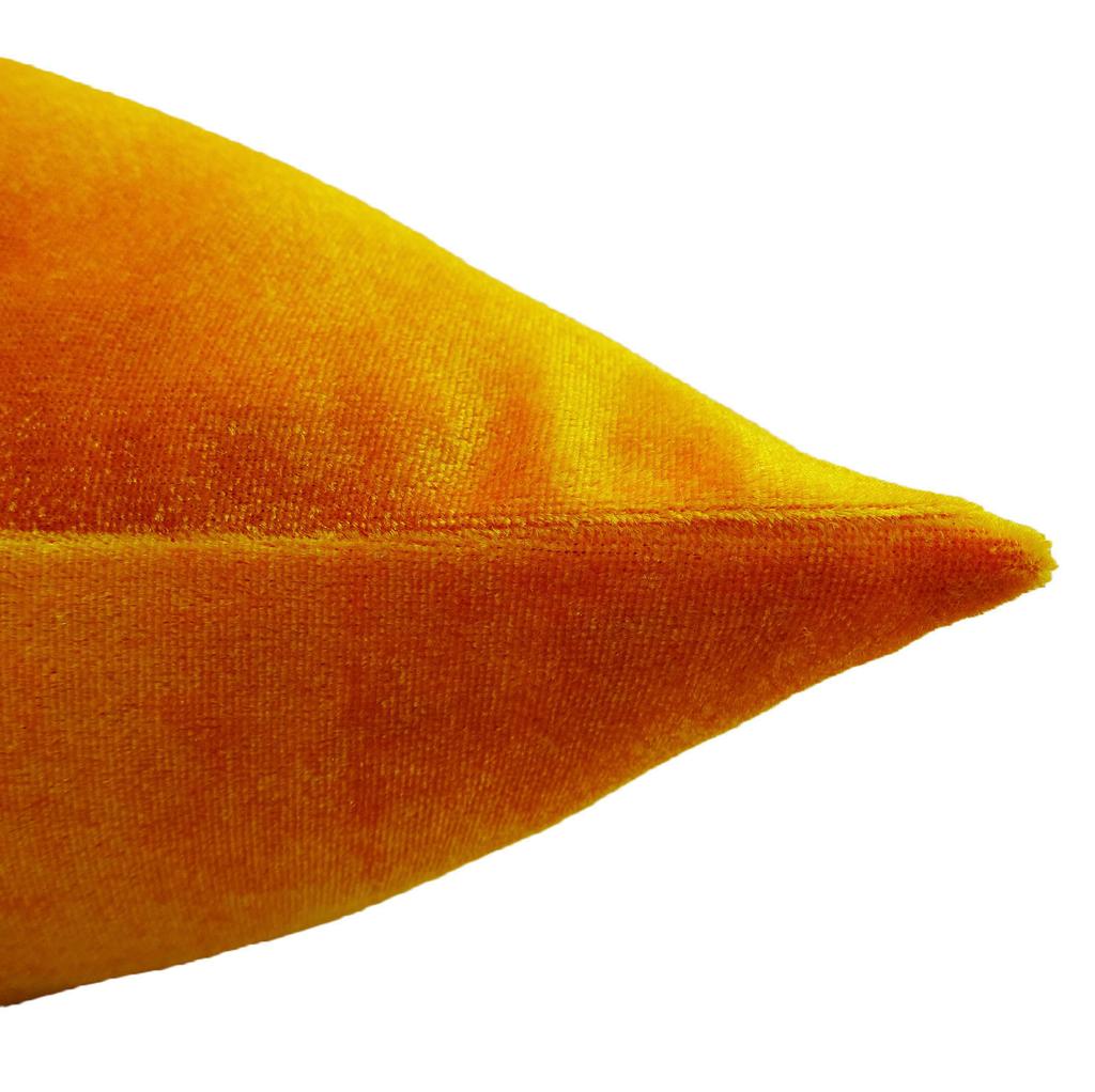 Индийская наволочка сплошной оранжевый домашний декор декоративная подушка бархатный чехол-выберите