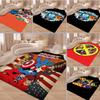 MINISO Disney Superhero Marvel Avengers Cartoon Carpet Rug for Bedroom Living Room Home Sofa Kids Floor Mats Home Decoration