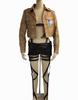 Attack On Titan Scout Regiment Full Body Belt Jacket and Waistband 3-Piece Cosplay Costume Set, Unisex, One Size Fits Most