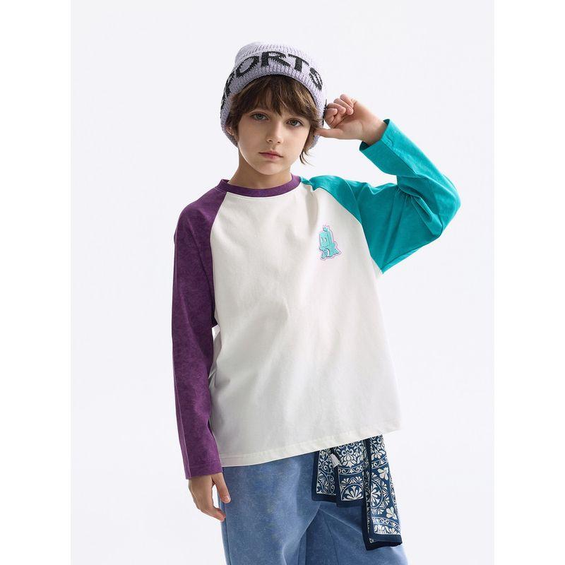 Mqd Children's Clothing Long-Sleeve T-Shirt Spring New Style Boys' Base Shirt for Older Children and Toddlers