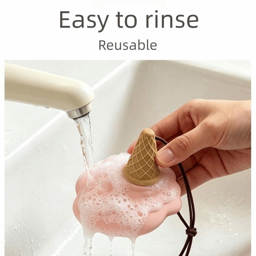 Simulation Ice Cream Safety Door Plug Bottom Suction Cup Anti-Collision Pad Baby Safety