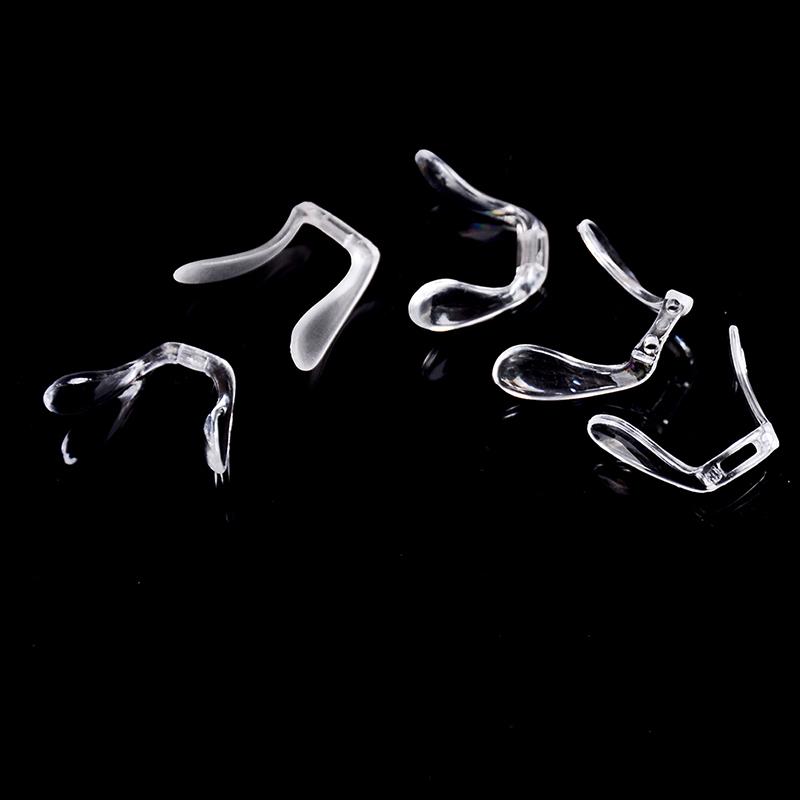 2Pcs Pvc Plastic Anti-Slip Stick On Nose Pads Eyeglass Sunglasses Eye Glasses