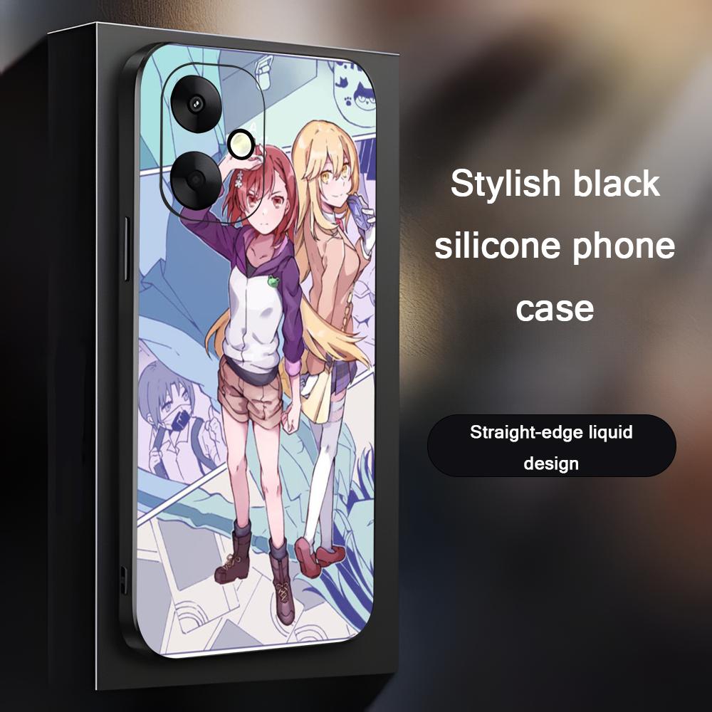 Чехол для телефона Certain Scientific Railgun для Xiaomi Redmi 14C 13C 12C Note14 13 12 11 10 Pro Plus S Мягкий черный чехол для телефона