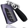 Yoshinari LC LS UX NX ES LX RZ Exclusive Luxury Key Case Key Cover Key Shell for Lexus, Dark Purple