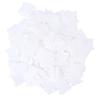 300pcs Plastic Floss Bobbins White Embroidery Floss Cards Thread Organizer  For Cross Stitch