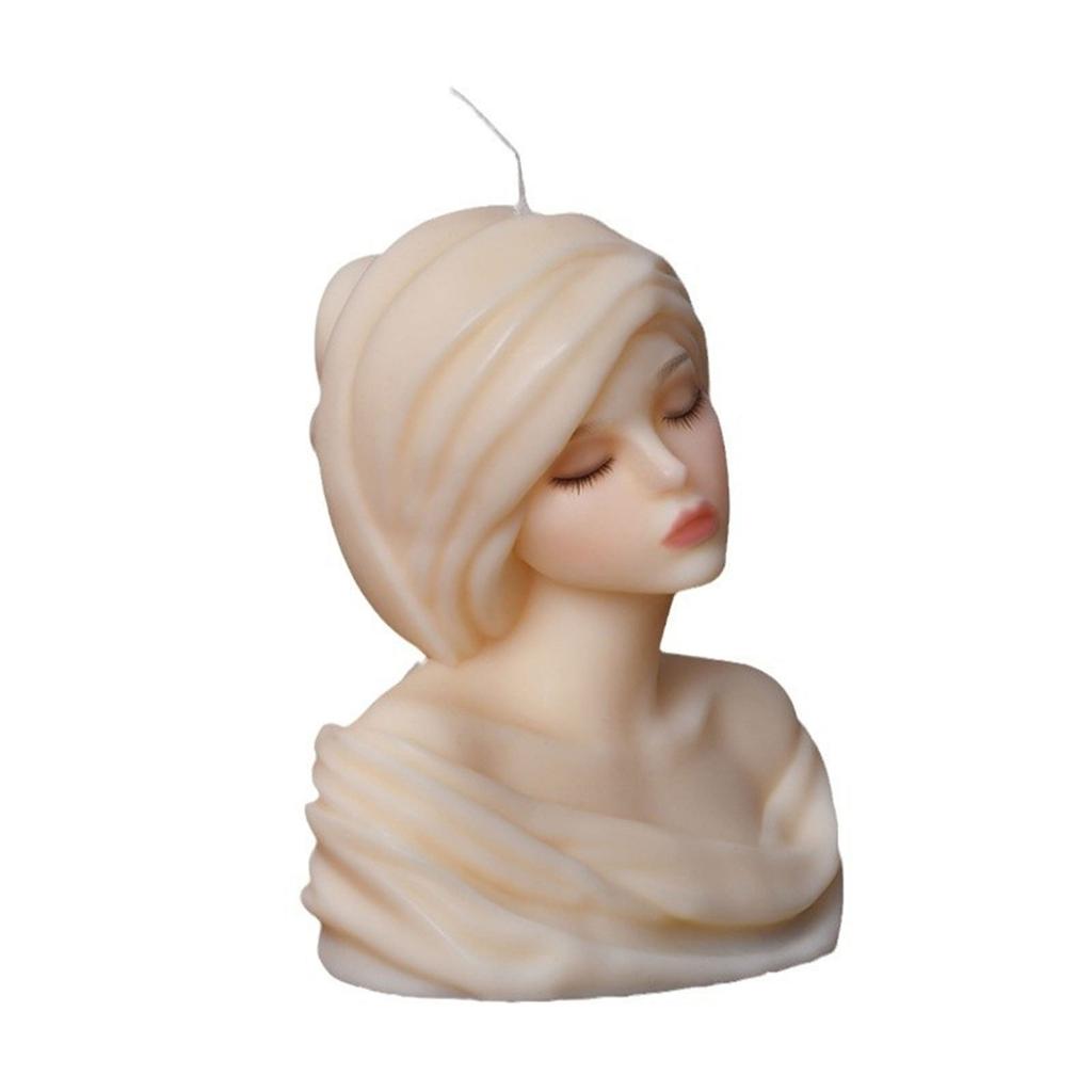 Силиконовые формы Портрет девочки Формы для свечей Формы для ручных украшений Формы для эпоксидной смолы Формы для гипса для изготовления свечей