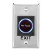 DC12V Infrared Sensor Switch Contactless Touch Free Door Exit Button with Backlight for Access
