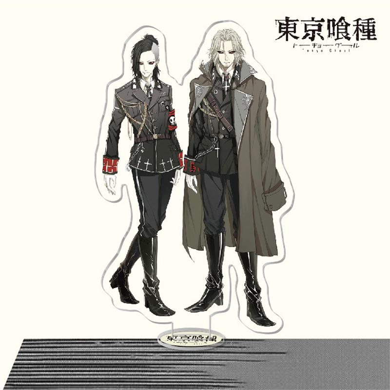 Anime Tokyo Ghoul Character Standing Model Plate Holder Desktop Decor Kaneki Ken Haise Sasak Acrylic Stand Model Toy