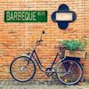 One Piece "BBQ Avenue" Metal Tin Sign (16x4 Inches / 40cm*10cm) Vintage Sign Decoration Wall Art Wall Decoration Room Decoration