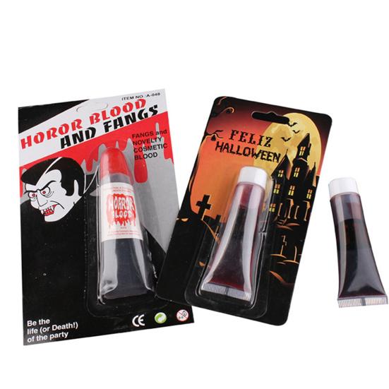15 мл искусственная кровь, портативный, простой в использовании, косплей, макияж, имитация ран, украшения на Хэллоуин