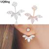 3 цвета серьги-гвоздики Daisy модные серьги-гвоздики из чистого кристалла
