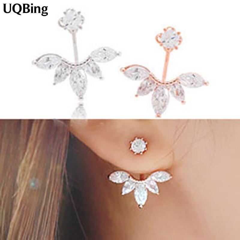 3 цвета серьги-гвоздики Daisy модные серьги-гвоздики из чистого кристалла