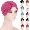 Women Muslim Stretch Turban Hat Chemo Cap Hair Loss Head Scarf Wrap Cap