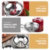 Stainless Steel Wide Mouth Canning Funnel Hopper Thick Salad Dressing Funnel Wide Mouth Can for Oil Wine Kitchen Cooking Tool
