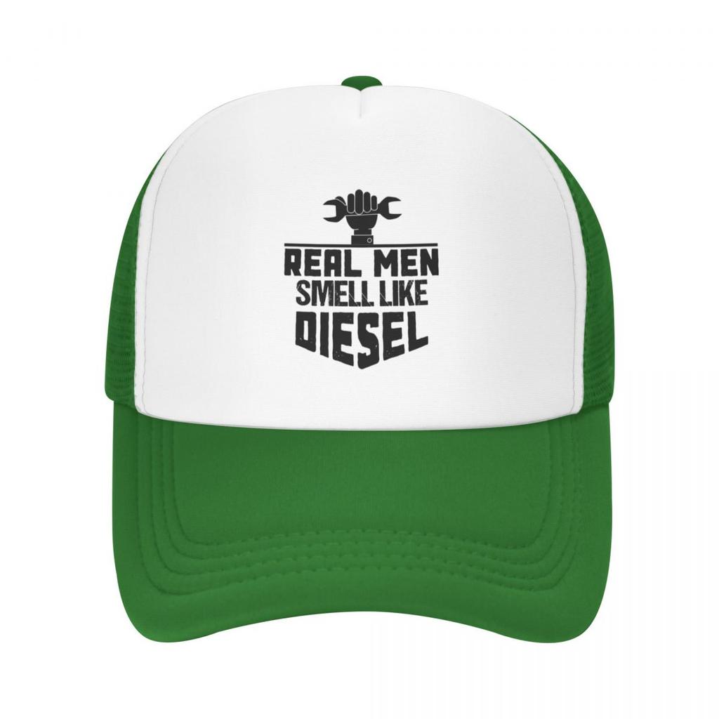 Real Unisex Smell Like Diesel, Diesel Mechanic, Trucker Baseball Cap Beach Hat Golf Wear Girl'S Hats Unisex'S