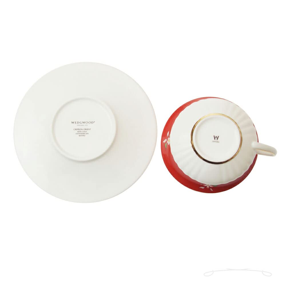 Чайная пара Wedgwood Wanderlust Crimson Orient