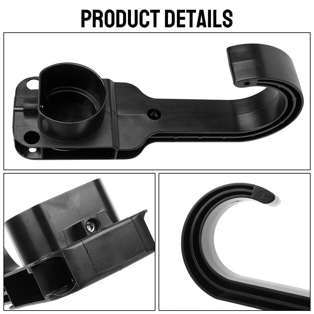 Для зарядки электромобиля Держатель кабеля зарядного устройства EV Настенный кронштейн Гнездо головки пистолета Автоаксессуары Для разъема Тип 2 Вилка ЕС Универсальный