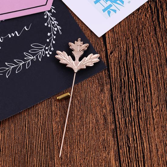 Rabbit Brooch Animal Deer Sun Moon Feather Leaf Shape Retro Men Women Business Suit Lapel Pin Fashion Jewelry