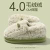 Cotton Slippers Winter 2025 New Indoor Home Platform Non-slip Cute Plush Bag and Warm Cotton Shoes