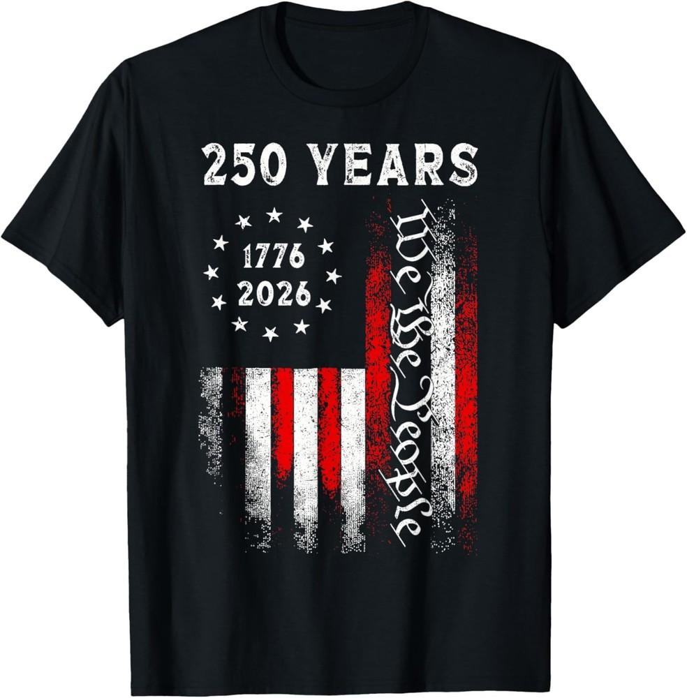 America 250th Birthday 250 Years Independence We The People T-Shirt Unisex T-Shirt