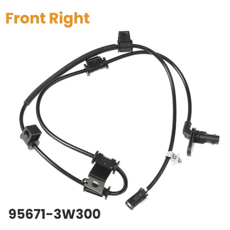 Front Left Right ABS Wheel Speed Sensor For Kia Sportage 2011-2016 2.0L 2.4L L4 3.3L V6 95670-3W300(LH) 95671-3W300(RH)