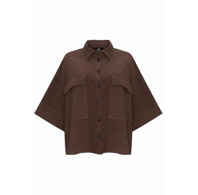 Рубашка Magda Matyja Mauritius Brown Top