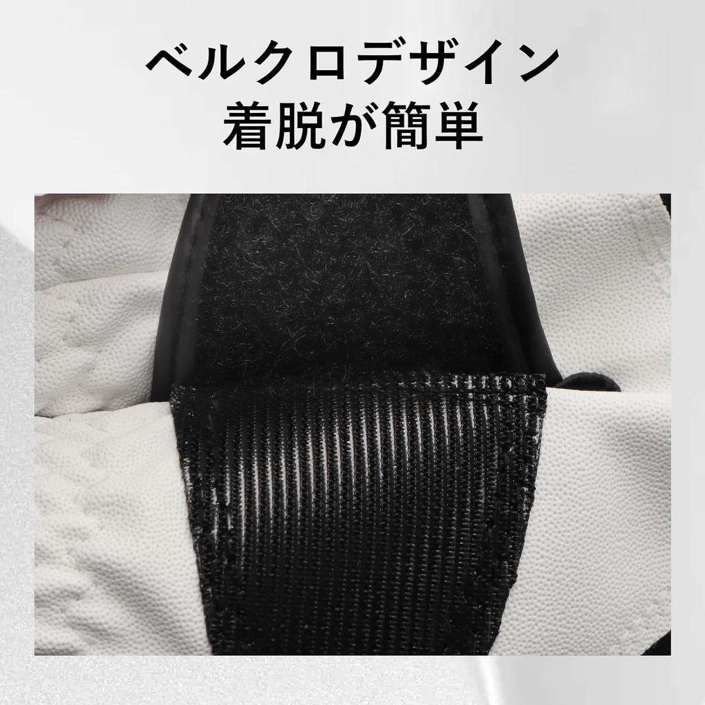 Перчатки для гольфа из комбинации натуральной кожи и синтетической ткани, для защиты от дождя и пота, на левую руку, мужские, комплект из 3 предметов, кожаные, мягкие, эластичные,