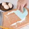 2 шт. Скребок для теста, миска, безопасный для пищевых продуктов пластиковый Резак для теста Гибкий Настольный Многоцелевой Пищевой скребок Для теста для хлеба
