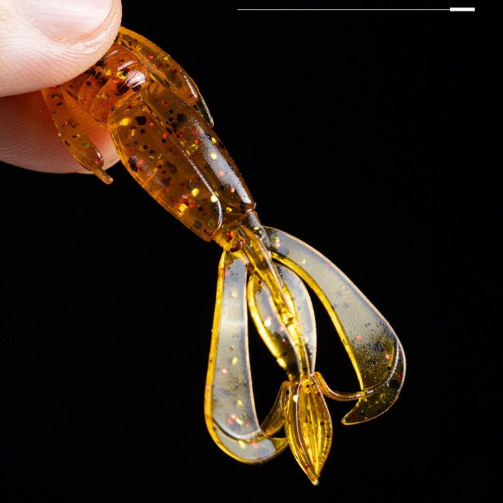 15 шт. 4 см 6 см Рыболовные мягкие приманки 5 цветов Искусственные приманки Воблеры Зимняя рыбалка