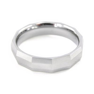 Кольцо из вольфрама 'High Tech' Black Silver