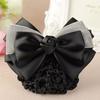 Women Ladies Rose Ladies Barrette Headwear Hair Clip Snood Bow Hair Net Hairgrips