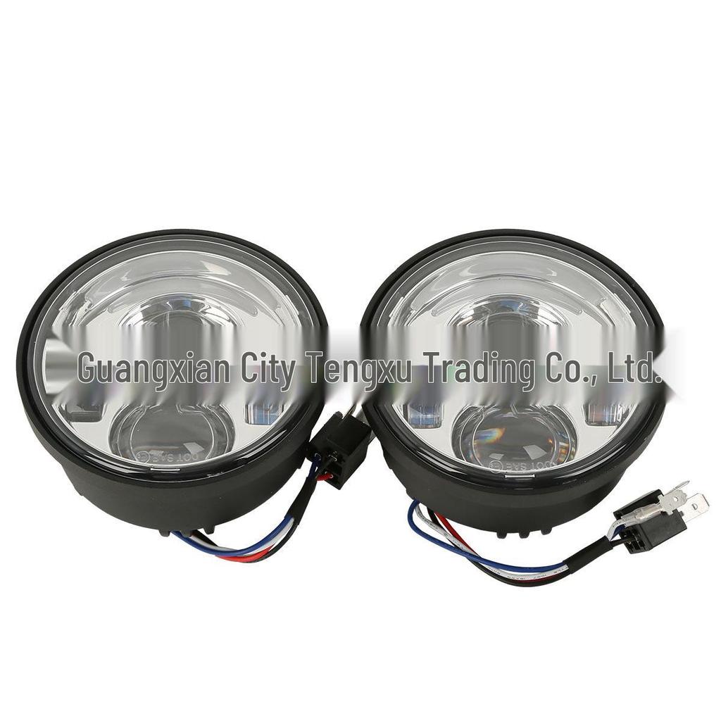 Светодиодная противотуманная фара Harley Dyna Fat Boy FXDF в сборе 4,65" (08-16)