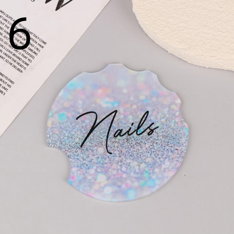 Акриловый реквизит для ногтей Фотореквизит Реквизит для фото для нейл-мастера Реквизит для мастера маникюра Реквизит для салона красоты Диск