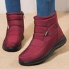 Женские ботинки, зимние сапоги, флисовые плюс водонепроницаемые зимние туфли для женщин и мужчин, ботильоны, высокие женские кроссовки, сохраняющие тепло