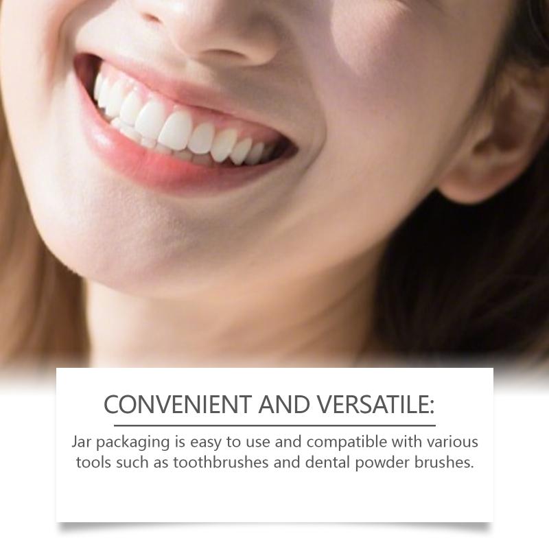 Fine Texture Tooth Powder  Breath Freshening Portable for Comprehensive Oral Cleaning Use Anywhere