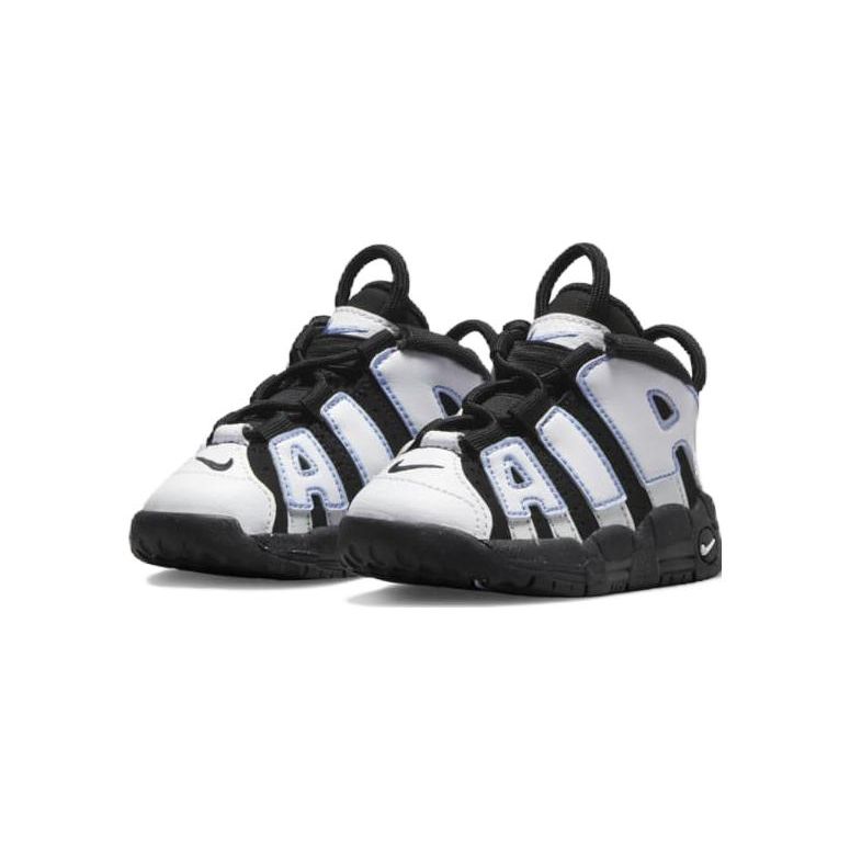 Nike Air More Uptempo TD Черный Белый Кобальтовый Блаженство DQ6202-001