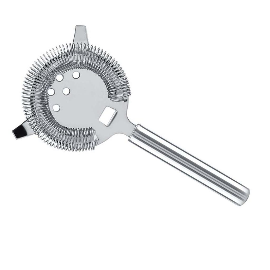 Stainless Steel Cocktail Drainer Filter Beverage Filtering Tool for Bar Restaurant 19.7*10.4cm