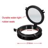 215mm Marine Boat Yacht Caravan Porthole ABS Plastic White Black Round Decorative Window Watertight Window