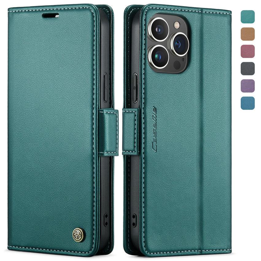 CaseMe Wallet Leather Case for iPhone 15 Pro Max 15 Plus 14 Pro Max 13 12 11 Book Wallet case Magnetic Phone case for iPhone 15