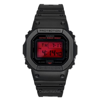 Оригинальный цифровой ремешок из смолы Кварцевые часы DW-5600BBR-1 200M Мужские часы