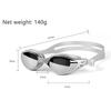 Swimming Goggles For Men Women Anti-Fog Uv Prescription Waterproof Silicone Adjust Swim Pool Eyewear Adults Kids Diving Glasses