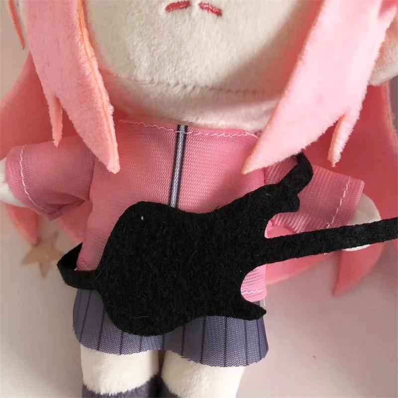 20cm Bocchi The Rock Plush Toy Gotoh Hitori Yamada Ryo Plushie Figurine Soft Pillow Doll Pochi Lonely Gift for Kids Fans Collect