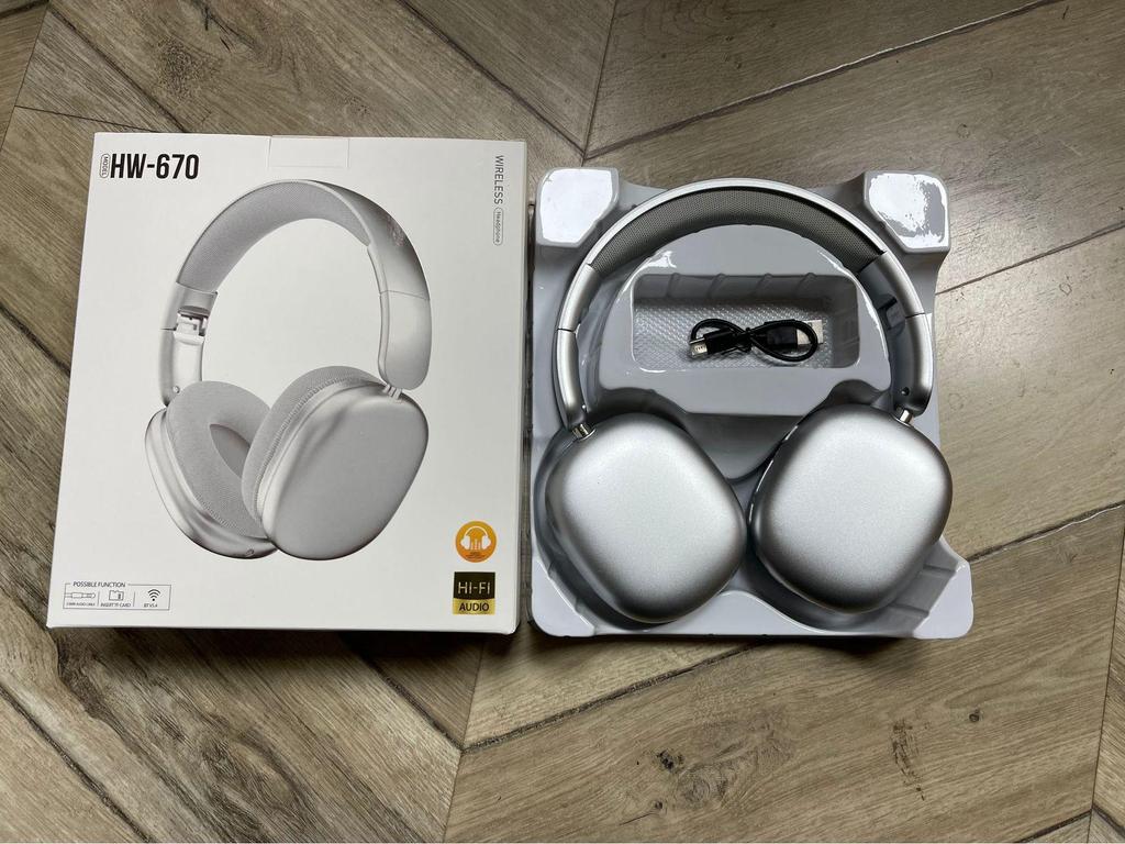Беспроводные Bluetooth-наушники закрытого типа HW-670MAX