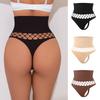 Women High Waist Thong Slimming Hollow Out G-Strings Body Shaper Panties Seamless Underwear Tummy Control Panties Shapewear Oversized