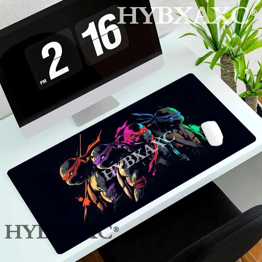 HYBXAXC TTeenage MMutant Ninja TTurtles Mouse Pad XXL Gaming Large Mouse pad Gamer Carpet PC Desk Mat keyboard pad Computer