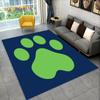Подошва для домашних животных, 3D-коврик, большой ковер, ковер для гостиной, спальни, дивана, коврик для украшения, детский нескользящий напольный коврик