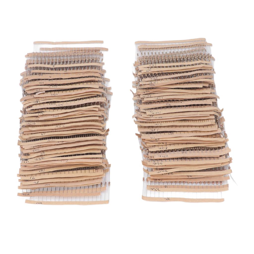 Набор углеродных пленочных резисторов 3120 шт. 156 номиналов 1 Ом ?10 МОм с 5% 14 Вт для DIY проектов и