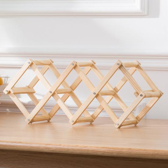 Деревянная стойка для хранения вина, дизайн в форме пчелы, сборка не требуется, горизонтальное размещение бутылок, влажная пробка, универсальный органайзер для 3-10 бутылок