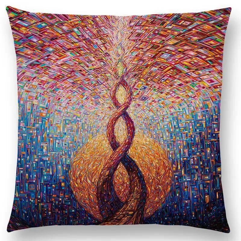 Чехол для подушки в мексиканском стиле с абстрактным рисунком, модная высококачественная декоративная наволочка, прямая поставка