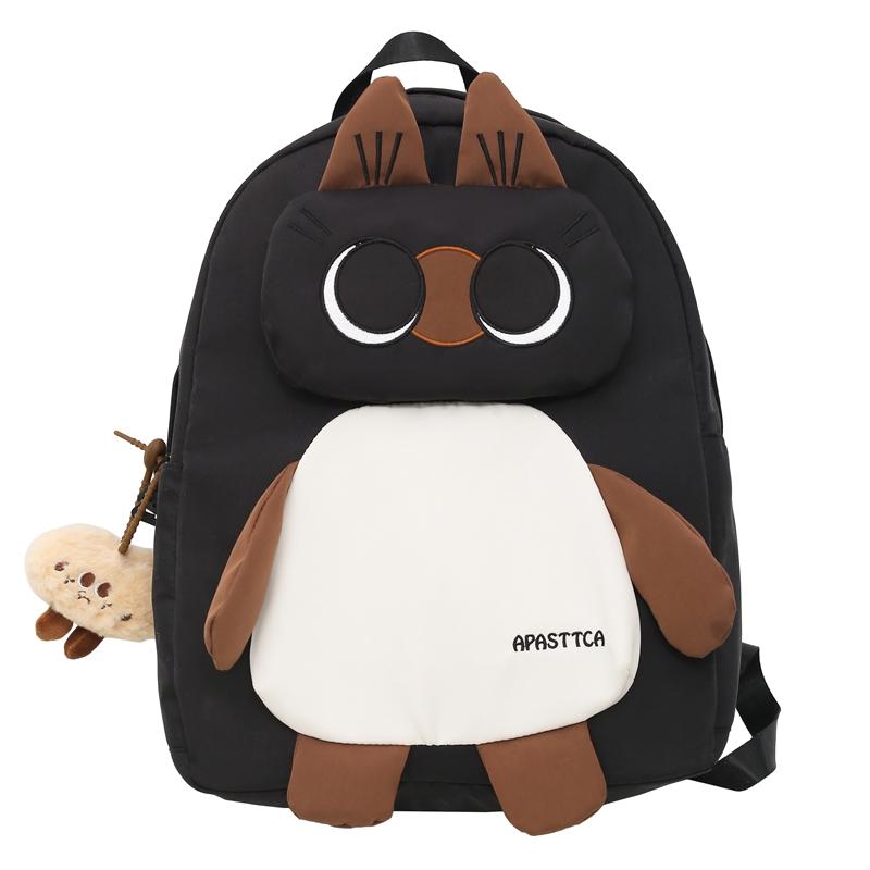 Женский рюкзак с изображением мультяшной собаки для начальной школы, школьный рюкзак большой емкости